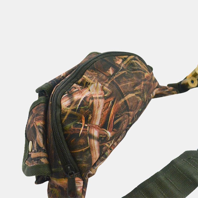 Herr Oxford Camouflages Multifunktion Utomhus Jakt Midjeväska Justerbar Tactical Bag