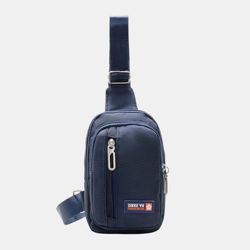 Herr Nylon Sport Multi-pocket Crossbody Bag Bröstväska Sling Bag