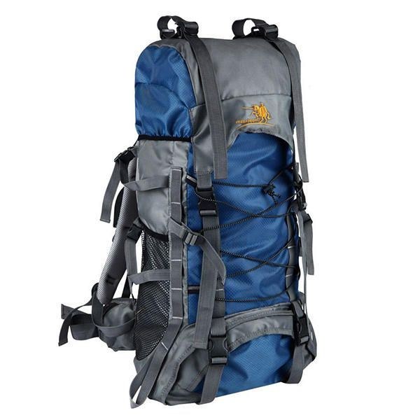 Herr 60l Outdoor Trekking Ryggsäck Vattentät Nylon Resväska Camping Bag