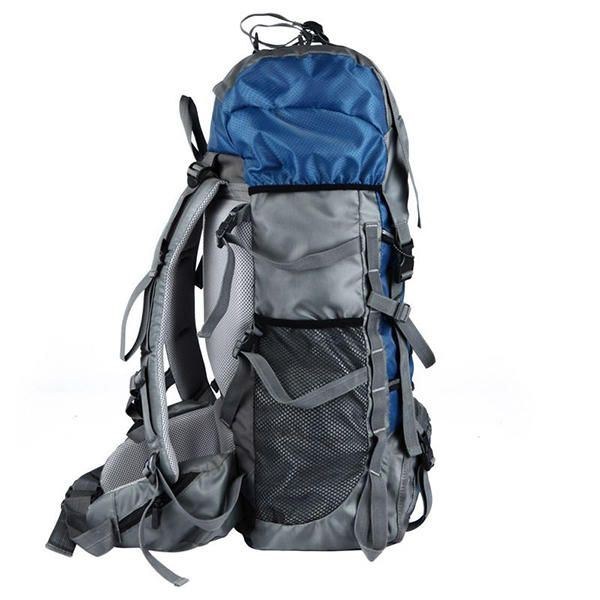 Herr 60l Outdoor Trekking Ryggsäck Vattentät Nylon Resväska Camping Bag