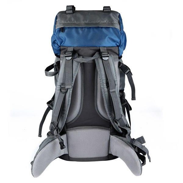 Herr 60l Outdoor Trekking Ryggsäck Vattentät Nylon Resväska Camping Bag