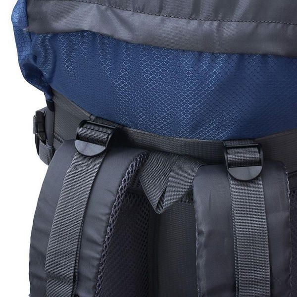 Herr 60l Outdoor Trekking Ryggsäck Vattentät Nylon Resväska Camping Bag