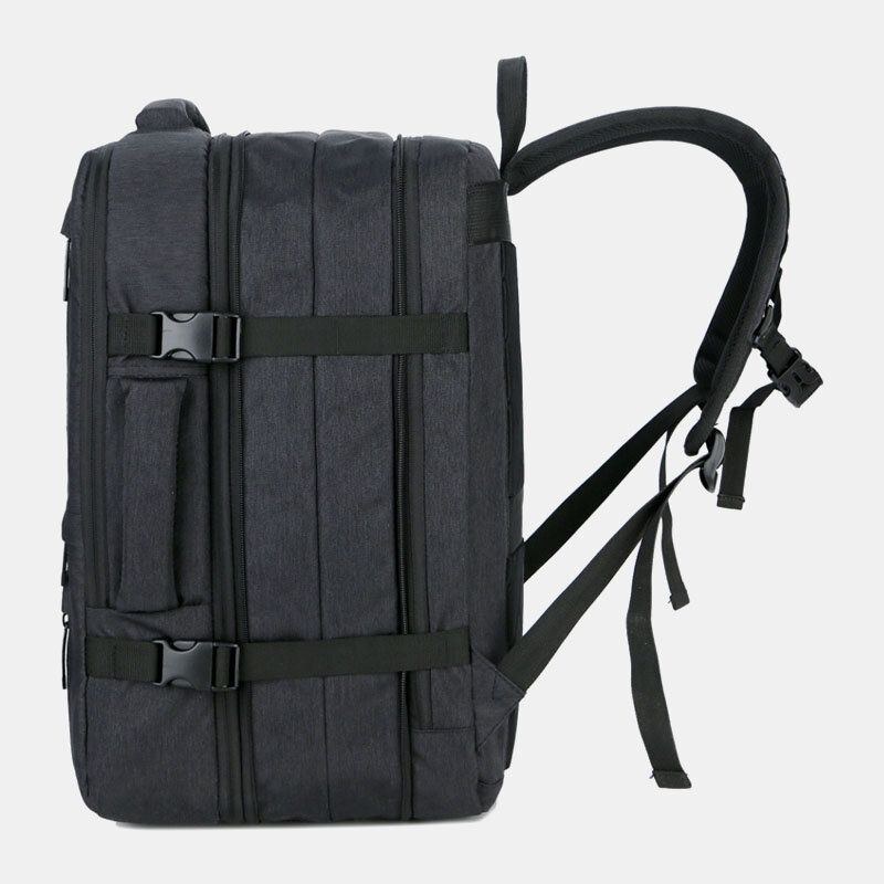 Herr Oxford Förlängningskapacitet Usb-laddning Multi-pocket Business Laptop Bag Ryggsäck