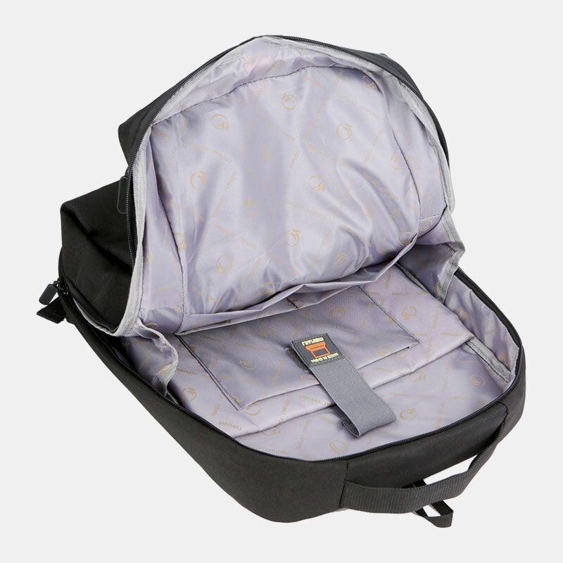 Herr Polyester Usb Laddning Stor Kapacitet Business Laptop Bag Ryggsäck