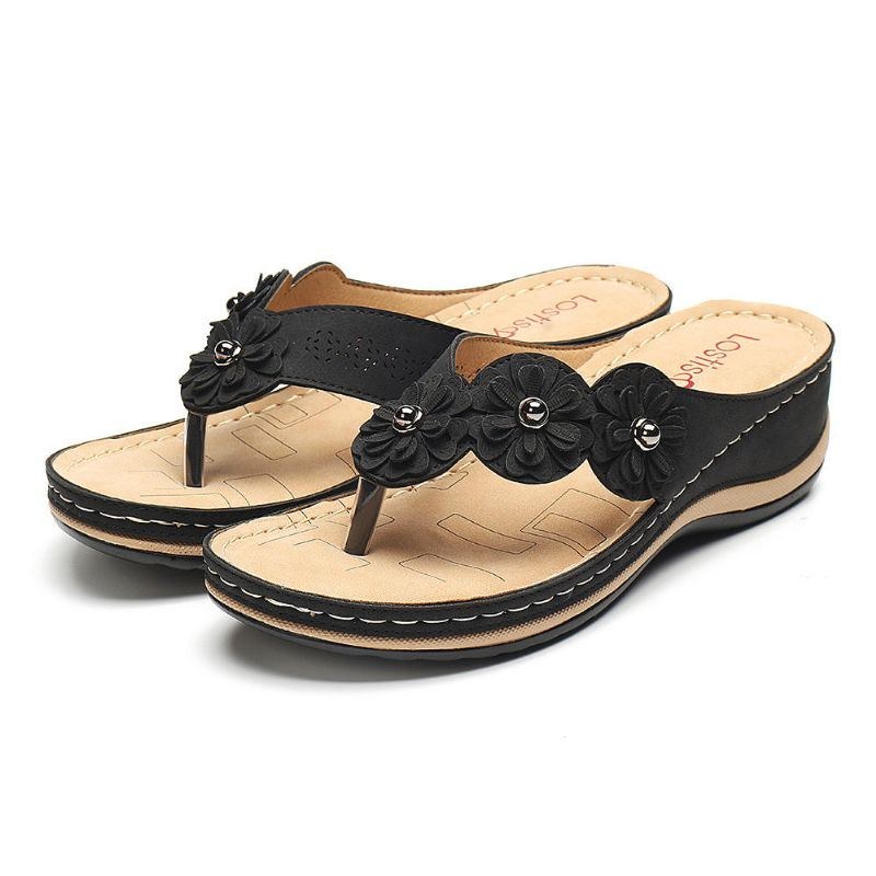 Bekväma Flip Flop-sandaler För Kvinnor