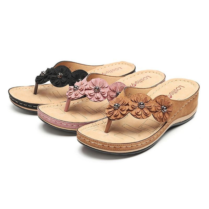 Bekväma Flip Flop-sandaler För Kvinnor