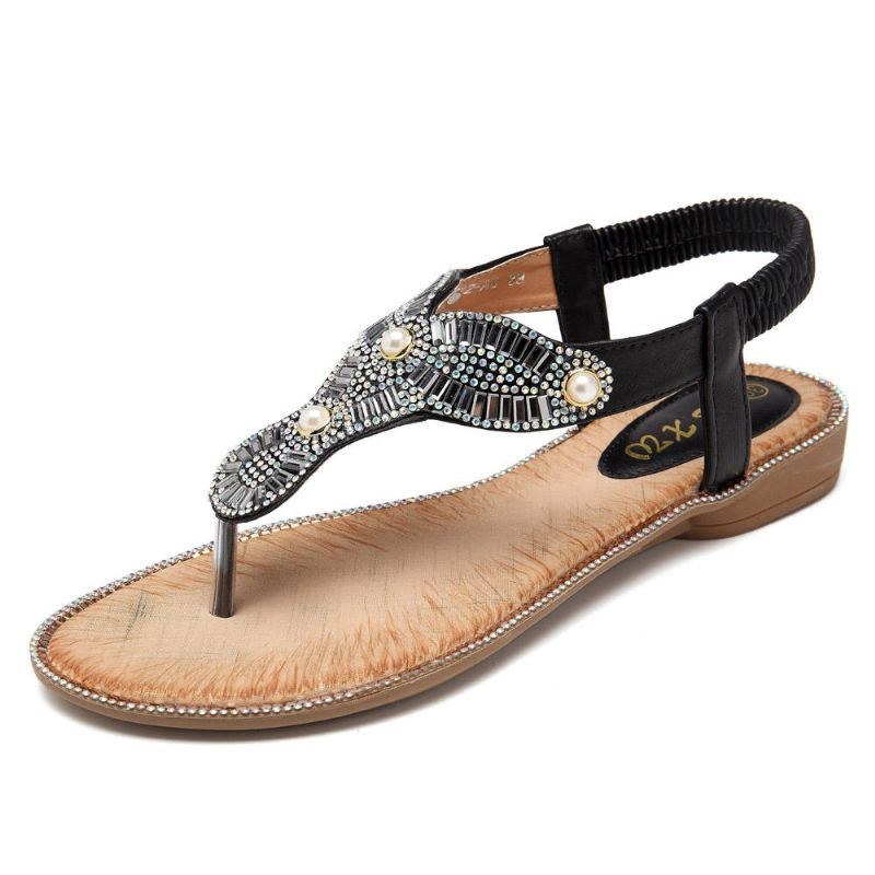 Bohemian Women Beach Flip Flops Casual Sandaler