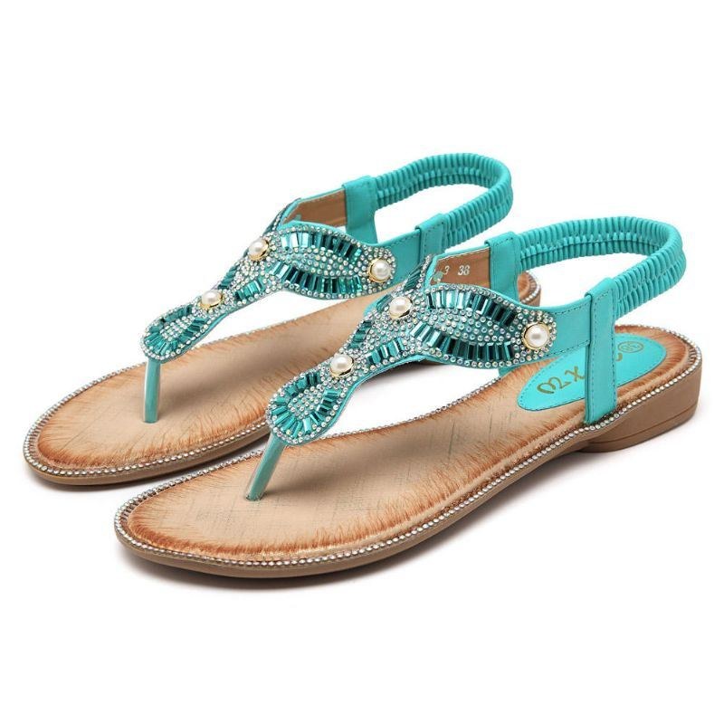 Bohemian Women Beach Flip Flops Casual Sandaler