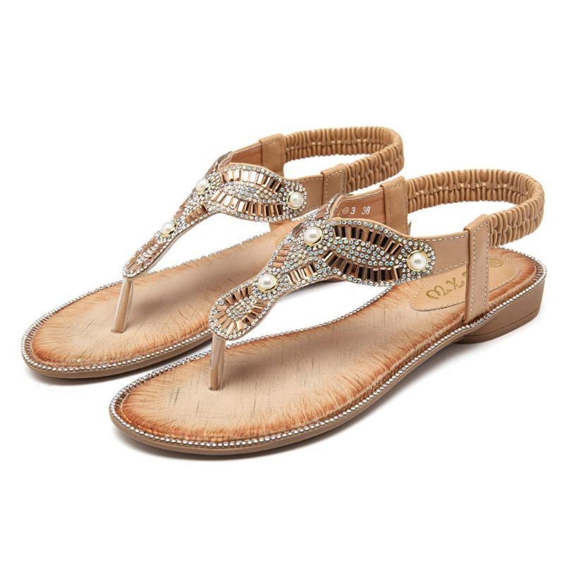 Bohemian Women Beach Flip Flops Casual Sandaler