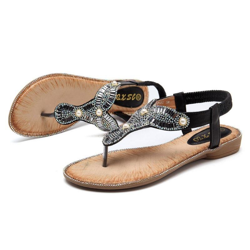 Bohemian Women Beach Flip Flops Casual Sandaler