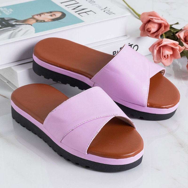 Dam Casual Wedges Beach Slide Sandaler