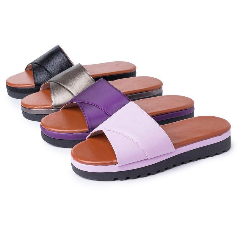 Dam Casual Wedges Beach Slide Sandaler