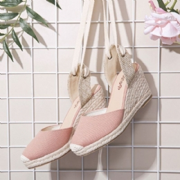 Dam Espadrilles Strappy Casual Summer Wedge Sandaler