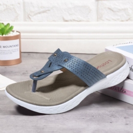 Dam Flip Flop Nit Summer Beach Casual Flat Sandaler