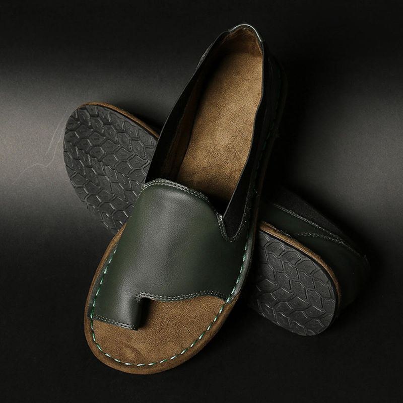 Dam Storlek Mjuk Bekväm Casul Clip Toe Flat Sandaler