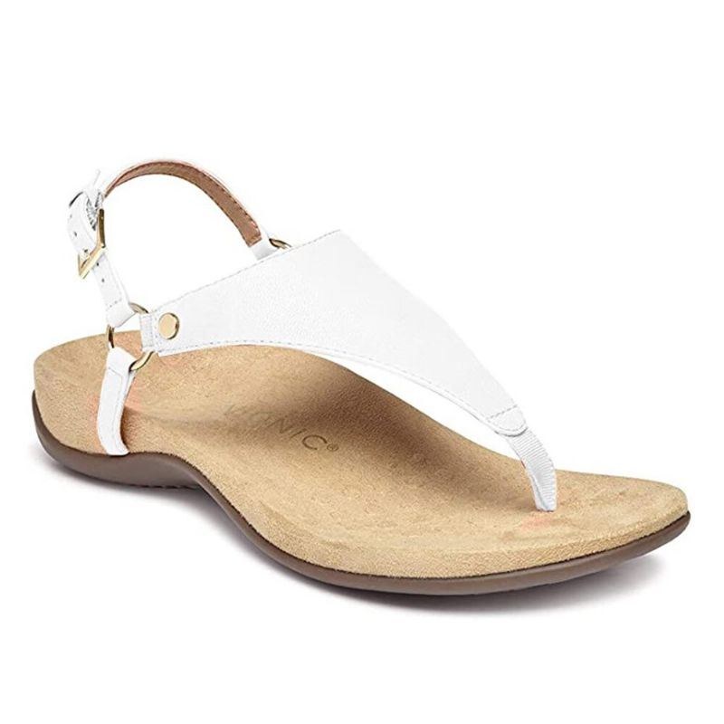 Damer Metal Spänne Flip Flops Casual Flat Slingback Sandaler