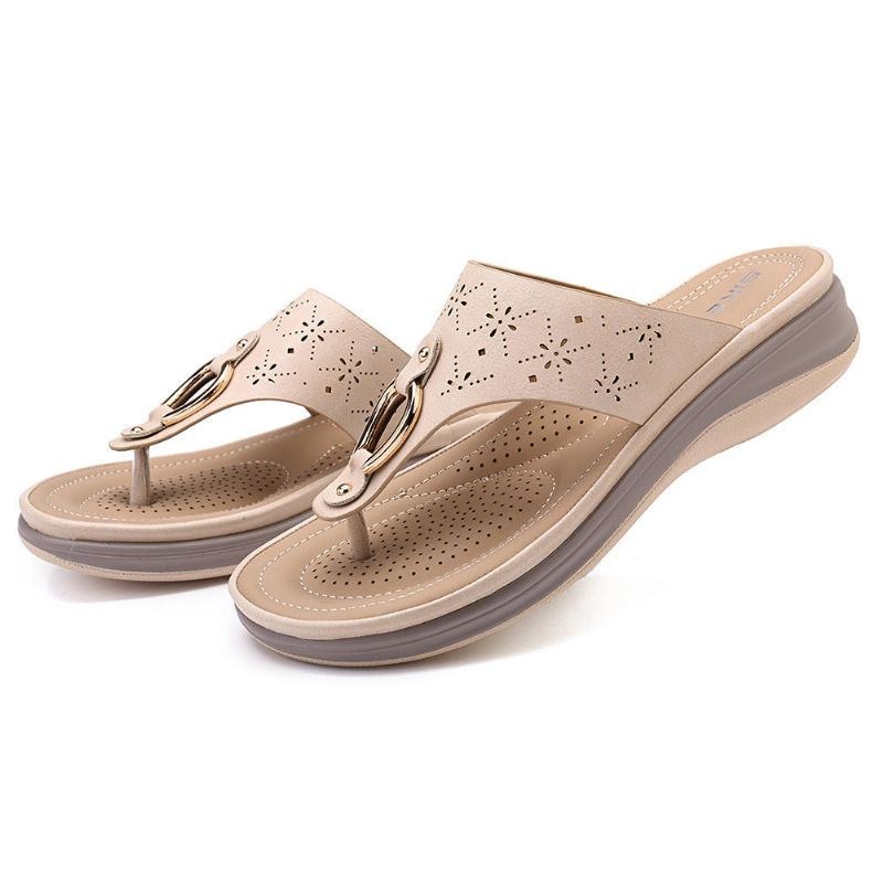 Damtofflor Bohemian Flip Flops Strandsandaler