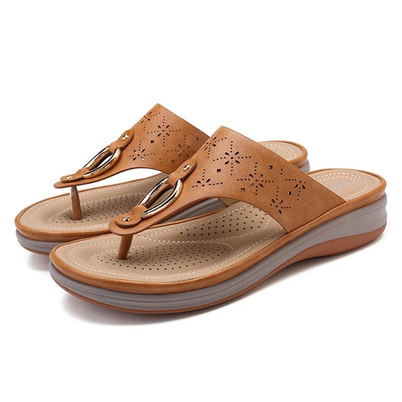 Damtofflor Bohemian Flip Flops Strandsandaler