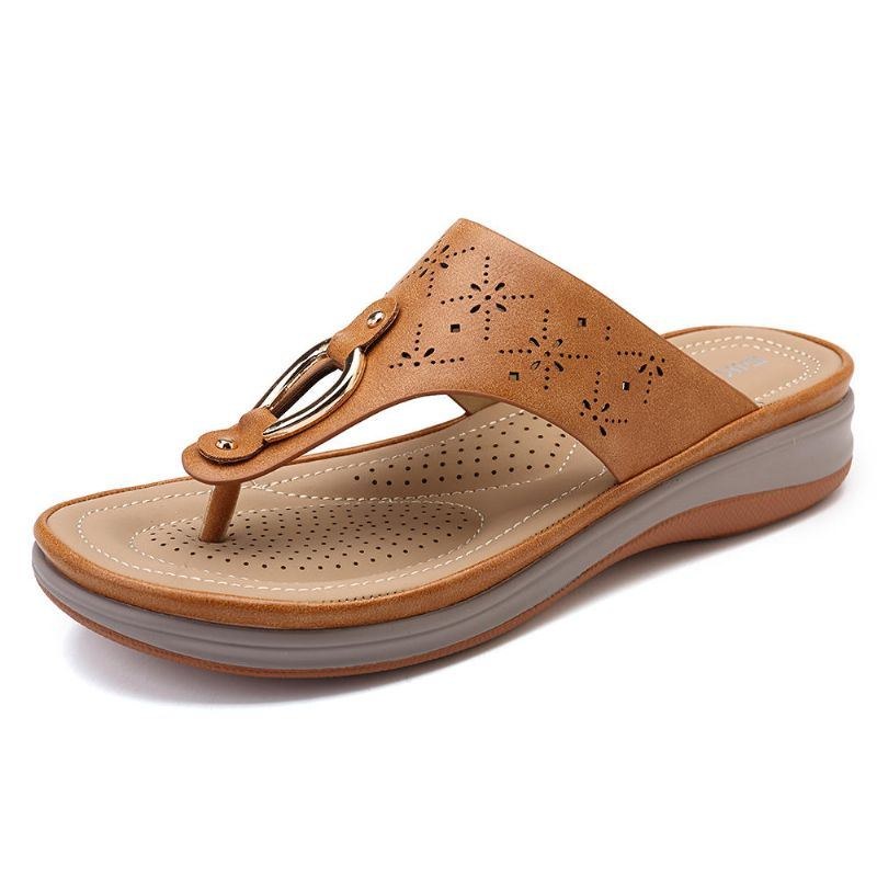 Damtofflor Bohemian Flip Flops Strandsandaler