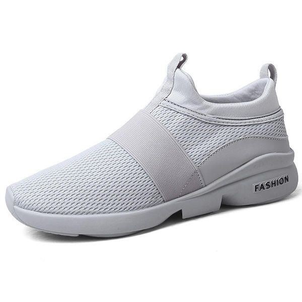 Bekväma Ankelkudde För Män Slip On Sports Sneakers