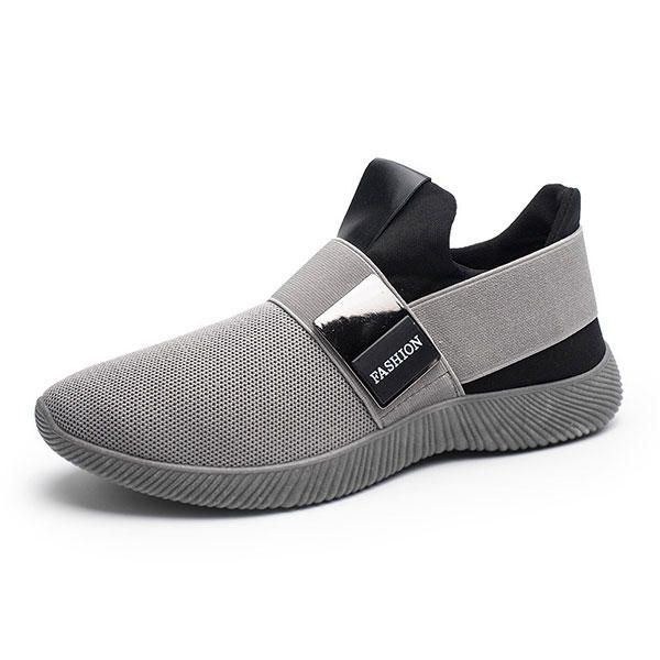 Bekväma Elastiska Män För Män Slip On Casual Athletic Shoes