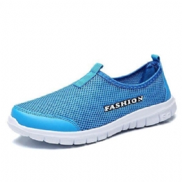 Herr Andas Mesh Slip On Casual Sneakers