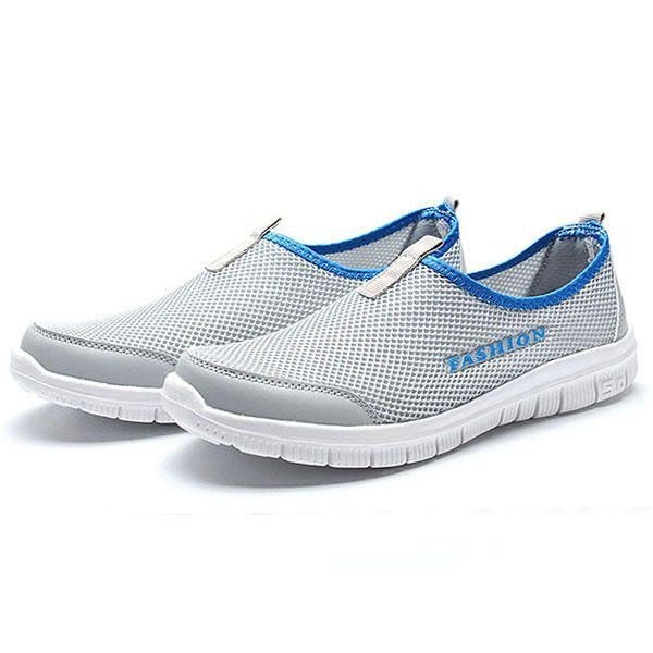 Herr Andas Mesh Slip On Casual Sneakers