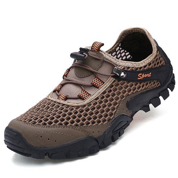 Herr Anti Collision Toe Mesh Outdoor Hiking Sneakers