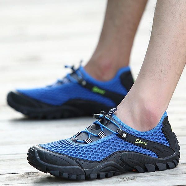 Herr Anti Collision Toe Mesh Outdoor Hiking Sneakers