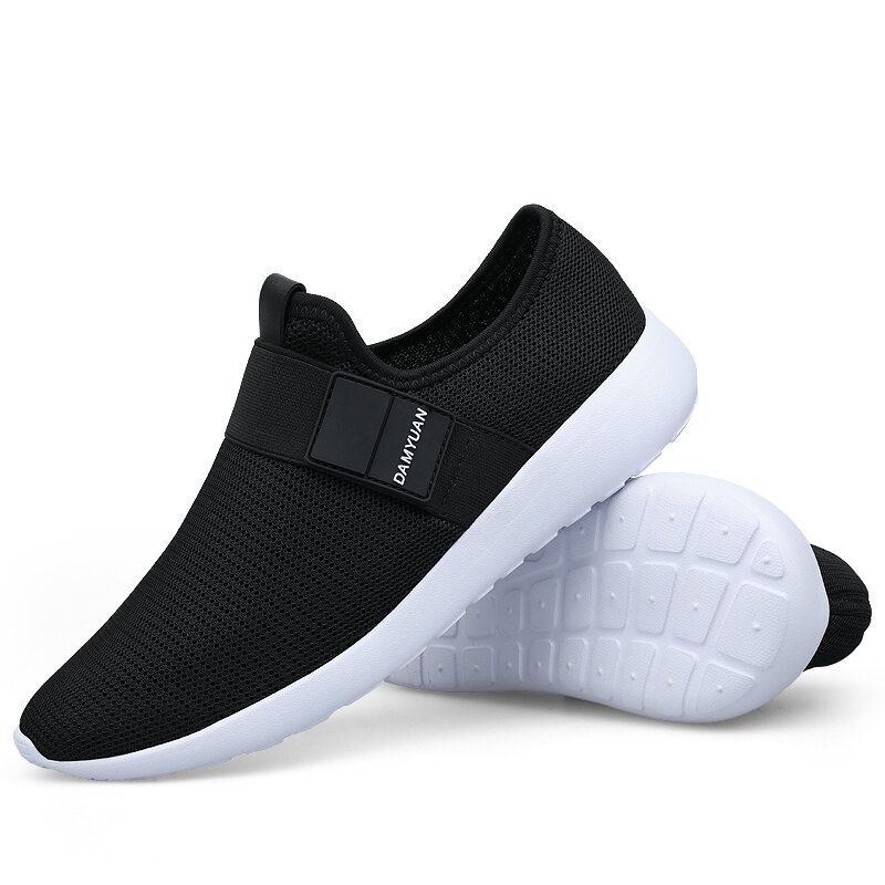 Herr Casual Mesh Sneakers Andas Lätta Sneakers