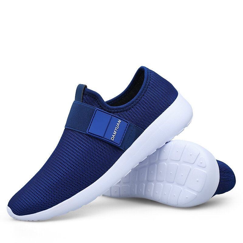 Herr Casual Mesh Sneakers Andas Lätta Sneakers