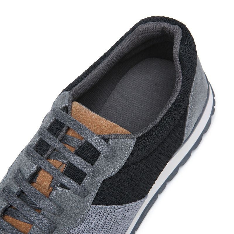 Herr Colorblock Mesh Splicing Andas Sports Casual Forrest Sneakers