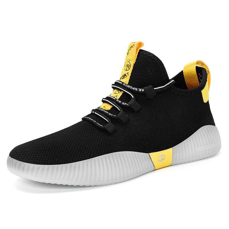 Herr Sport Mesh Andas Bekväma Halkfria Casual Sneakers