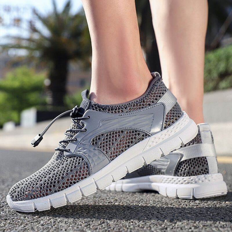 Herr Sport Mesh Andas Lättvikt Casual Walking Skor