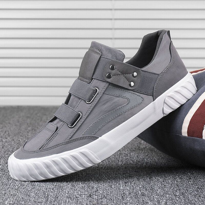 Herr Tyg Andas Slip Resiatant Mjuk Sula Low Top Casual Sneakers