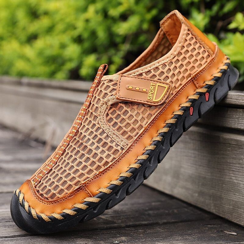 Herr Utomhus Handsömmar Snabbtorkande Mesh Casual Water Shoes