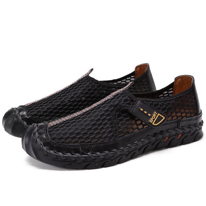 Herr Utomhus Handsömmar Snabbtorkande Mesh Casual Water Shoes