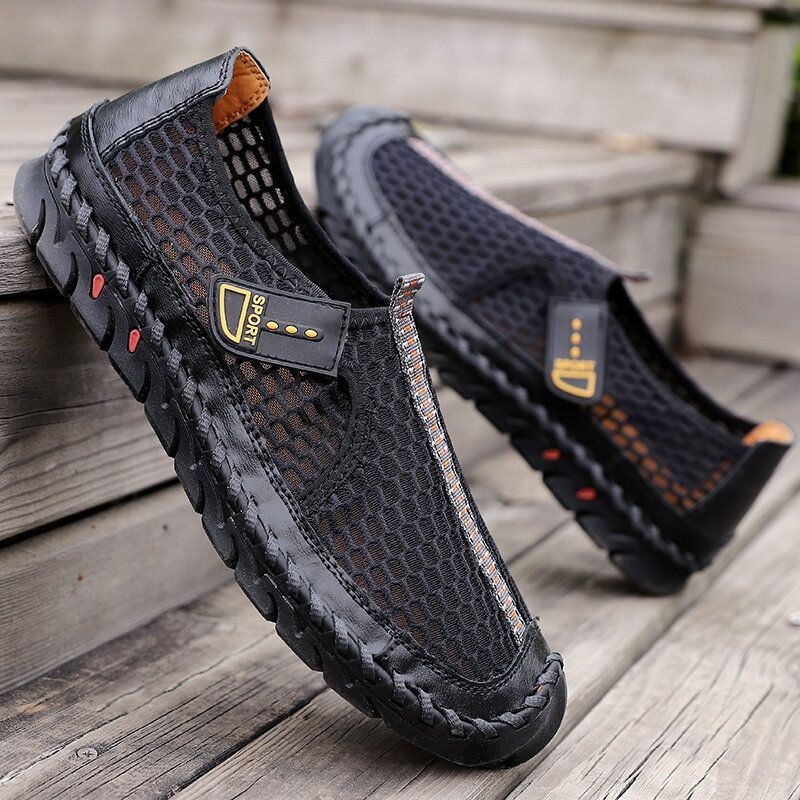 Herr Utomhus Handsömmar Snabbtorkande Mesh Casual Water Shoes