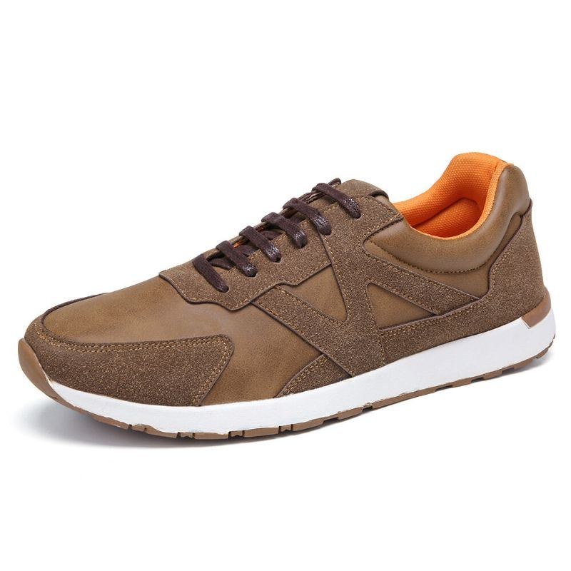 Klassiska Forrest Skor Män Bekväma Halkfria Snörning Sport Casual Sneakers