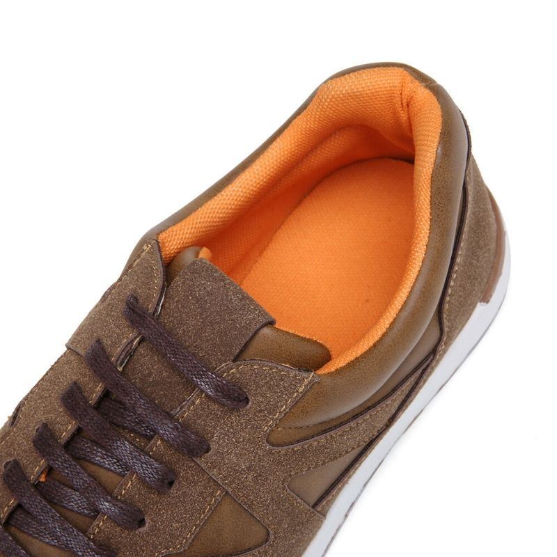 Klassiska Forrest Skor Män Bekväma Halkfria Snörning Sport Casual Sneakers