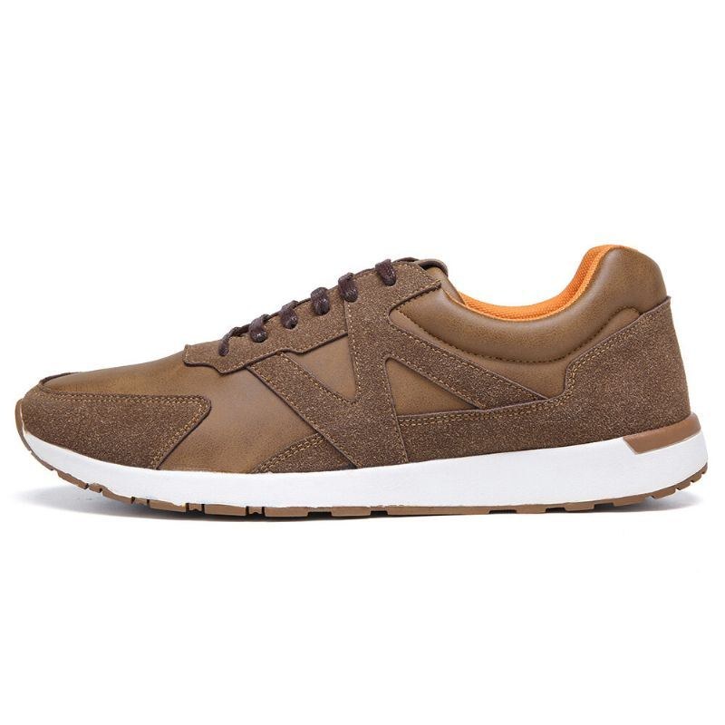 Klassiska Forrest Skor Män Bekväma Halkfria Snörning Sport Casual Sneakers