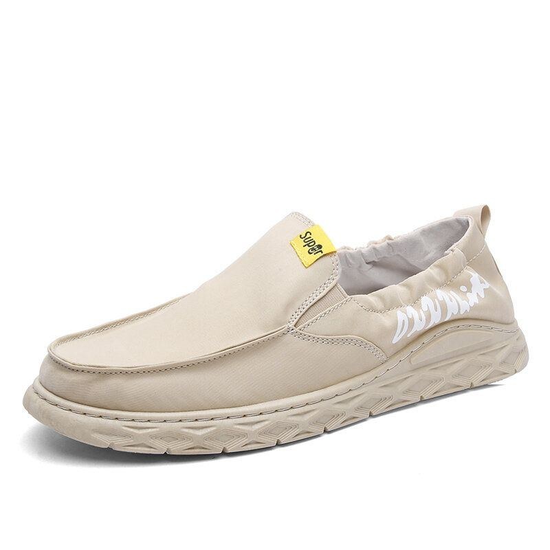 Paraplyduk För Män Mjuk Andas Sport Elastiska Slip-on Casual Skor