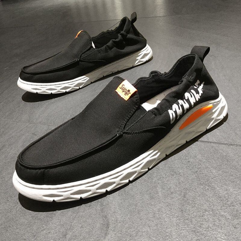 Paraplyduk För Män Mjuk Andas Sport Elastiska Slip-on Casual Skor