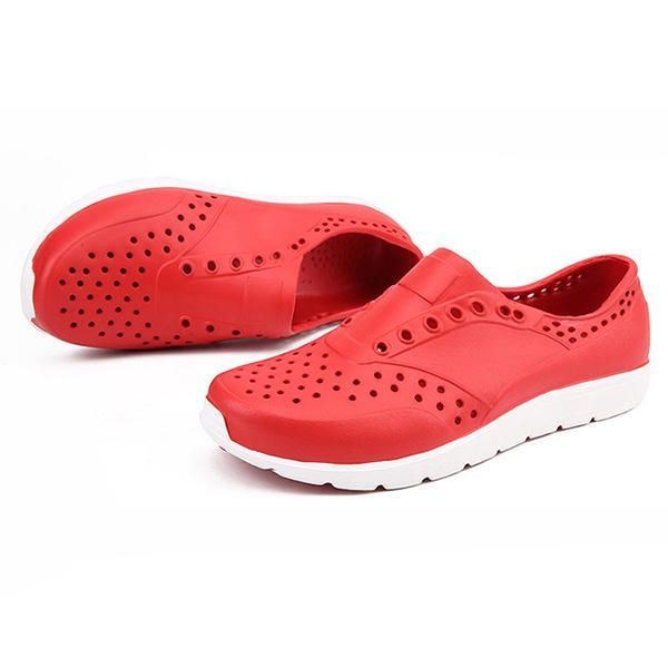 Skor Herr Hollow Out Slip On Sneakers Strandskor