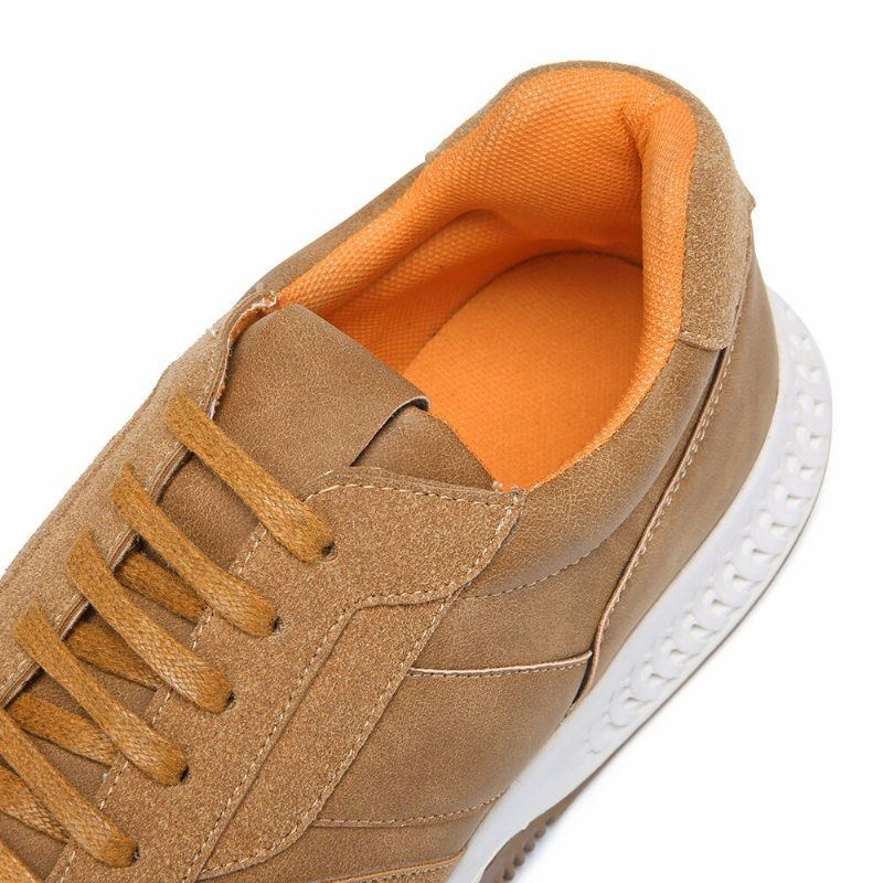 Utomhussport För Män Mikrofiberläder Bekväma Halksäkra Casual Sneakers