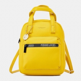 Dam Pure Color Liten Multifunktionell Handväska Crossbody-väska