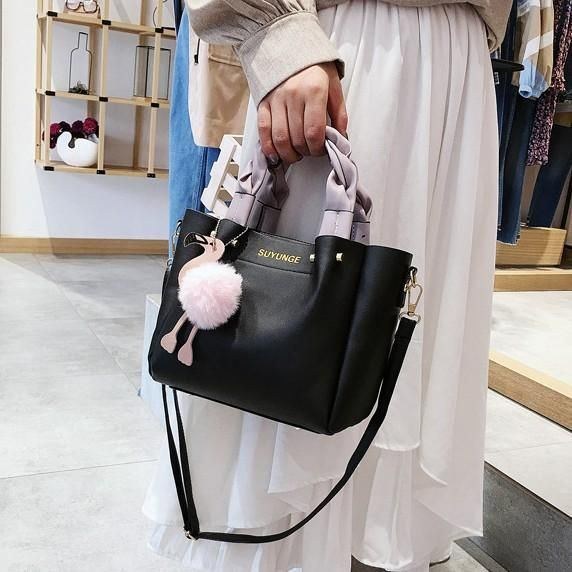 Dammode Handväska Crossbody-väska Axelväska Flamingo Pendant Toe