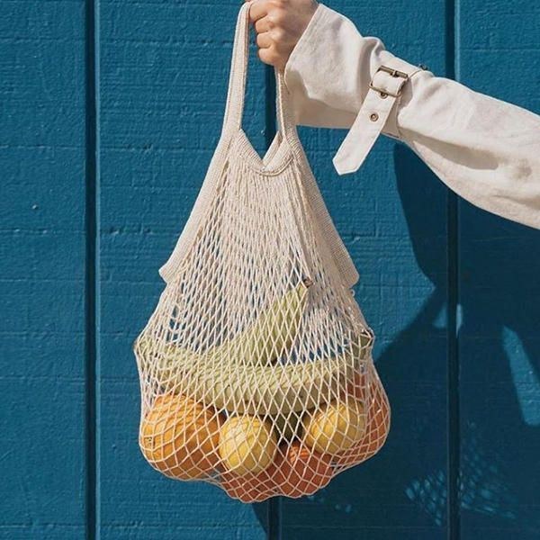 Dammode Shopping Beach Net Bag Tote Bag