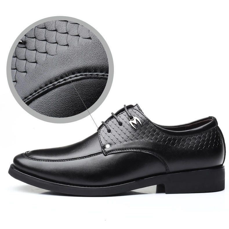 Formell Sko För Män Casual Mönster Slip On Mjuk Business Oxfords