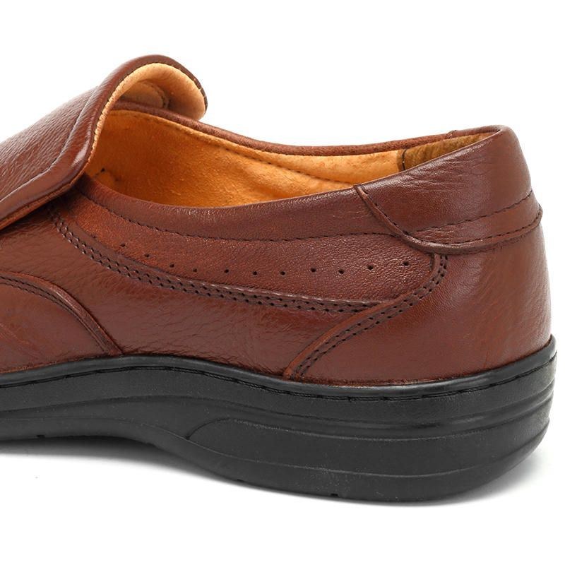 Herr Äkta Läder Bekväm Slip On Oxfords